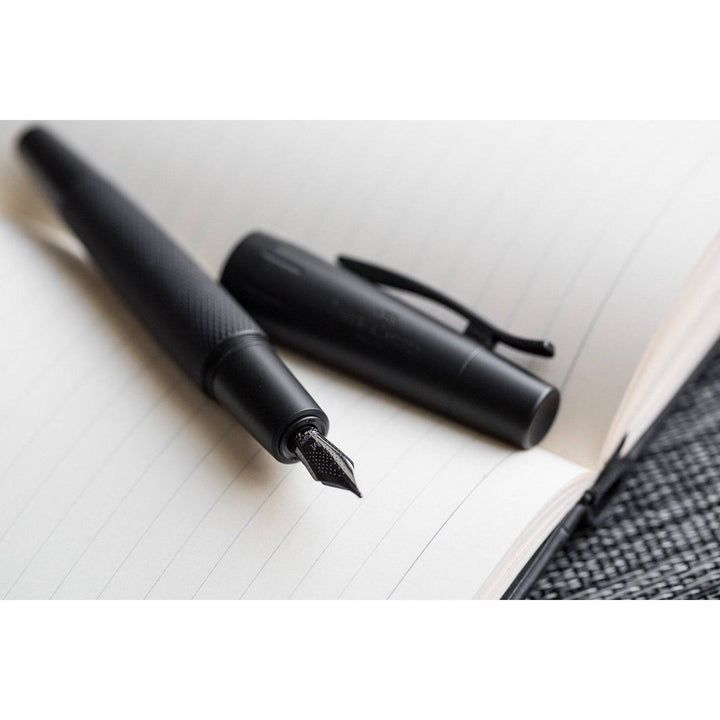 Faber-Castell E-Motion Pure Black Fountain Pen