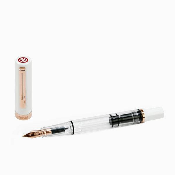 TWSBI ECO Fountain Pen White RoseGold